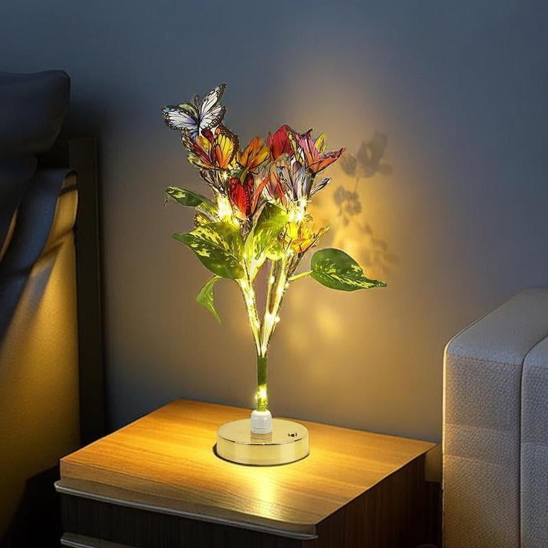 Sunflower Shaped LED Night Light, USB Powered Sunflower Decorative with Cozy Lighting, Decorative Lamp for Home Bedroom Living Room